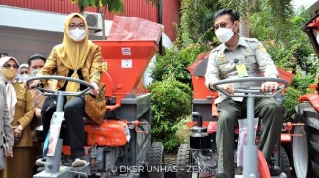 Menteri Pertanian Bantu Unhas Rp 10 Miliar, Ini Daftar Barang dan Program Bantuannya