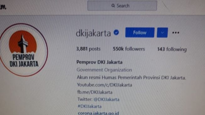 Akun Instagram Pemprov DKI Diserbu Keluhan Warga yang Gagal Bikin STRP