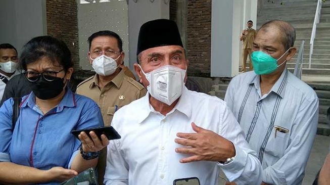 Sumut Dituding Jadi Penyebab Kenaikan Covid-19 di Riau, Ini Kata Edy Rahmayadi