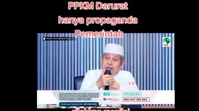 Heboh, Ustadz Ini Sebut PPKM Jebakan Tak Rayakan Idul Adha