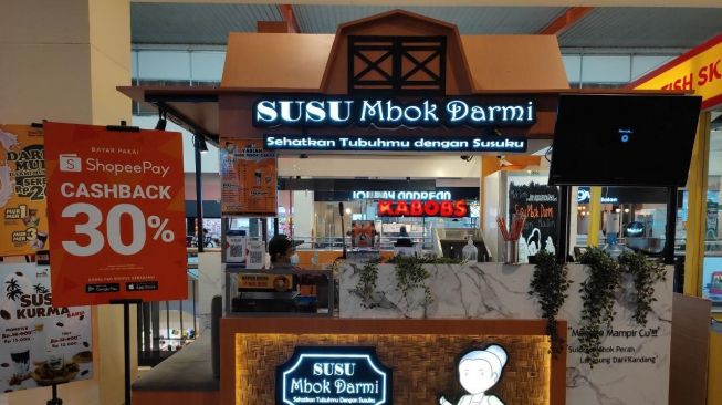 Dengan Shopeepay, Beli Susu Mbok Darmi Dapat Voucher Cashback hingga 100%