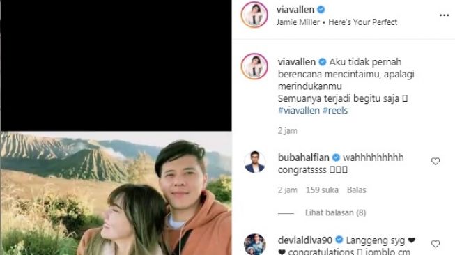 Unggahan Via Vallen [Instagram/@viavallen]
