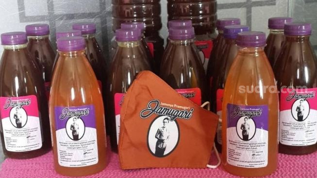 Produk Jamugari buatan pramugari asal Makassar, Juita Iskandar [SuaraSulsel.id / Lorensia Clara Tambing]