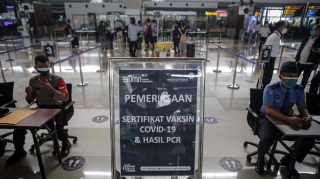 Vaksinasi di Bandara Kelolaan AP II Sudah Mencapai 40 Ribu Orang