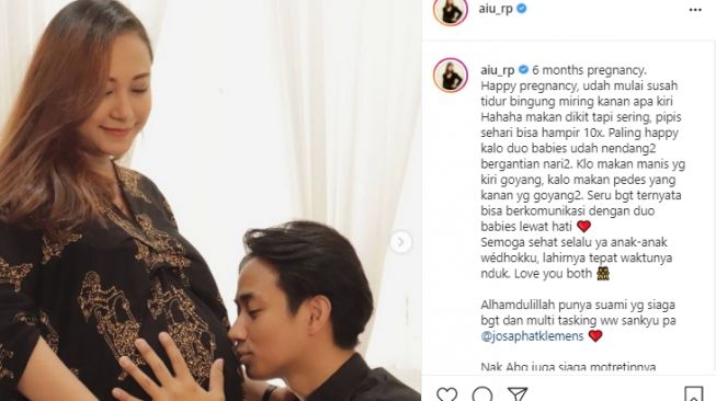 Potret terkini Aiu Ratna tengah mengandung [Instagram/aiu_rp]
