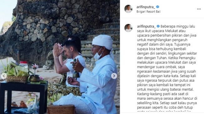 Unggahan Arifin Putra [Instagram/@arifinputra_]