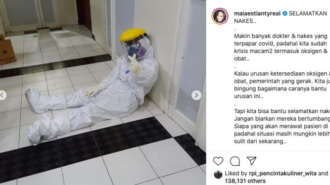 Maia Estianty dalam unggahan [instagram]