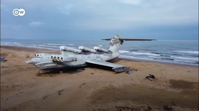 Mengenal Ekranoplan, Monster Laut Kaspia Milik Uni Soviet di Era Perang Dingin