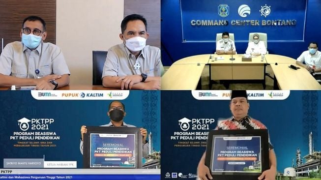 Pupuk Kaltim Salurkan Beasiswa Senilai Rp 22 Miliar