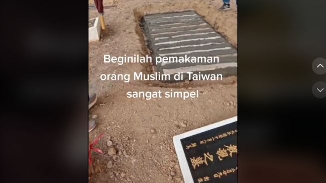 TKW Rekam Proses Pemakaman Majikan di Taiwan, Sangat Simpel Tapi Banyak yang Menyalatkan