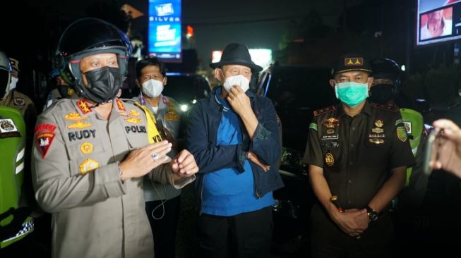 Sidak PPKM Darurat, Gubernur Banten : Masyarakat Sudah Ada Kesadaran