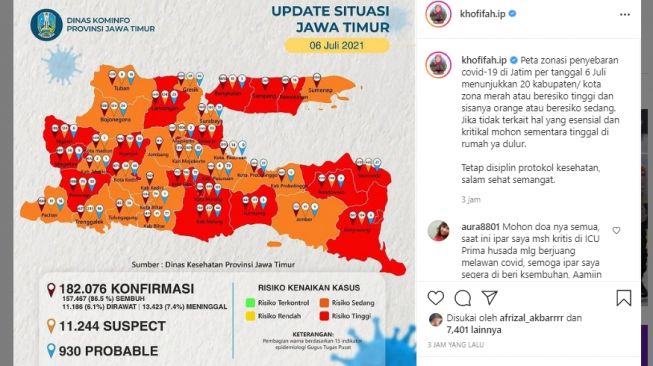 corona jawa timur corona jawa timur