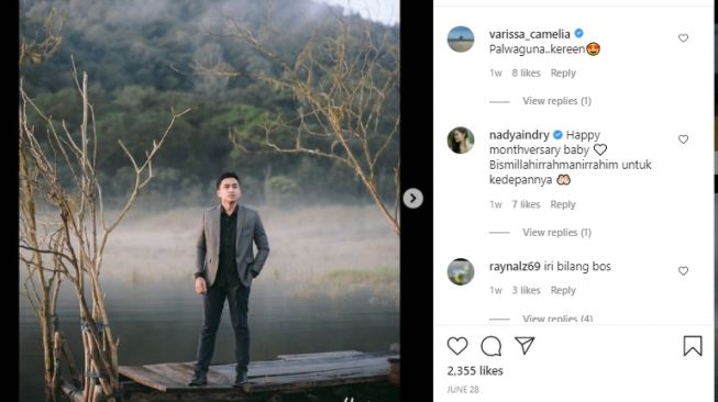 Potret prewedding Lutfi Agizal dan Nadya Indri [Instagram]