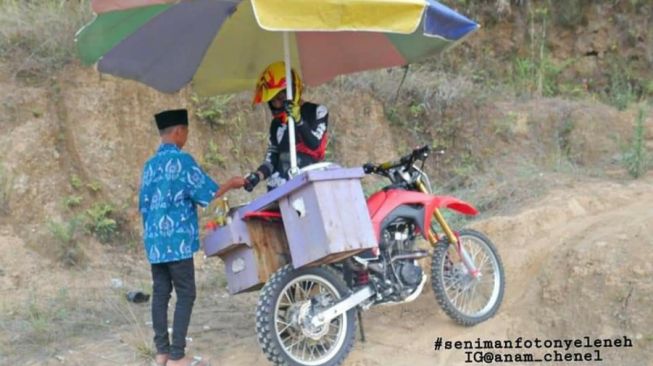 Deretan Pedagang Keliling Gunakan Motor Sport, dari Tukang Bubur hingga Tukang Sayur