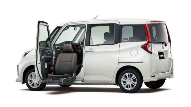 Daihatsu Thor untuk pasar domestik Jepang yang dilengkapi seat lift [Daihatsu].