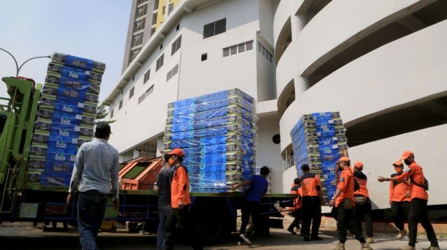 BRI Salurkan 1.000 Tempat Tidur untuk Rusun Isolasi Pasien Covid-19 di Pasar Rumput