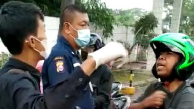 Tak Percaya Covid-19 dan Tolak Pakai Masker Karyawan Nikomas Ditangkap Polisi