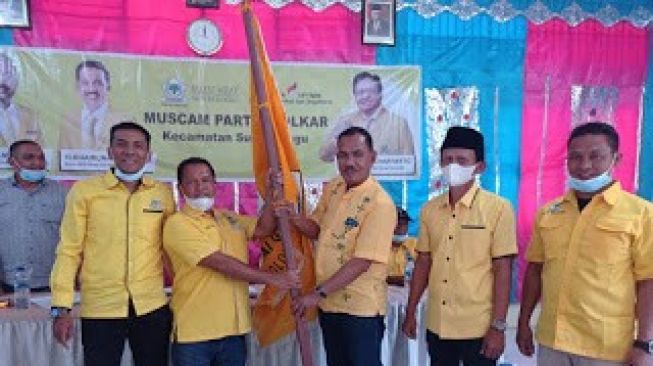 DPD Partai Golkar Solsel Muscam, Ini Nama-nama Ketua Terpilih