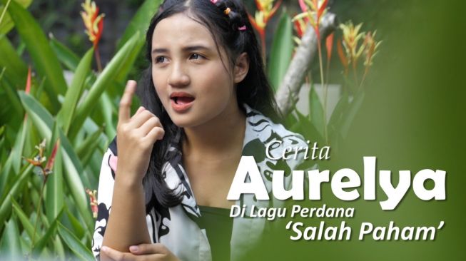 Aurel Berbagi Cerita di Lagu Perdana 'Salah Paham'