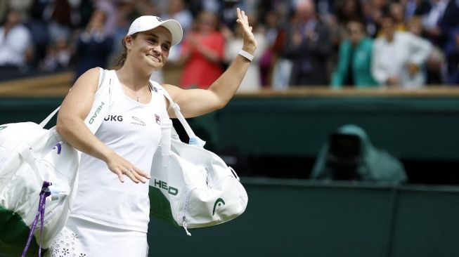 Untuk Pertama Kali, Ashleigh Barty Melenggang ke Final Wimbledon