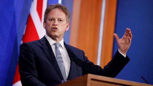 Menteri Transportasi Inggris, Grant Shapps. [Tolga Akmen / POOL / AFP]