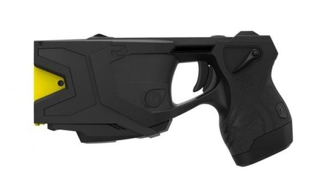 Ilustrasi stun gun atau pistol setrum. (Taser.com)