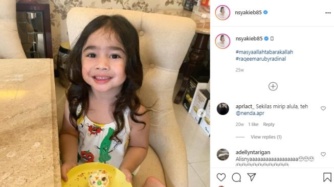 Putri Nabila Syakieb (Instagram.com)