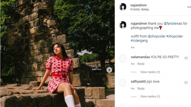 Potret Naja, anak Armand Maulana, tinggal di Inggris [Instagram]