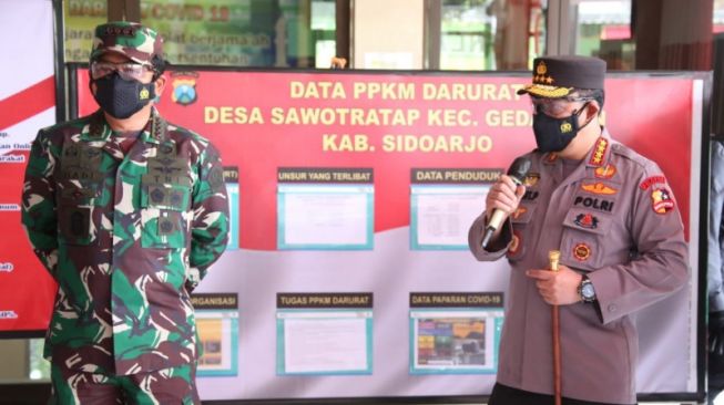 Herd Immunity Terbentuk Akhir Agustus di Jatim, Kapolri: Hadiah Bagi Warga Jawa Timur