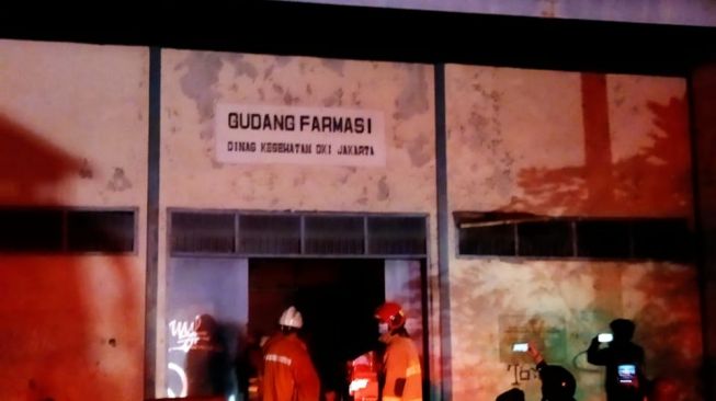 Gudang Farmasi Dinkes DKI Terbakar, Damkar: Tak Ada Vaksin Covid, Cuma Barang Expired