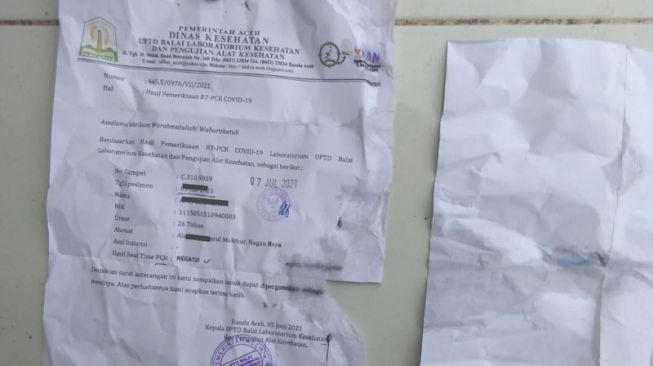 Palsukan Surat Tes Covid-19, Penumpang Pesawat Batik Air di Aceh Diamankan Polisi