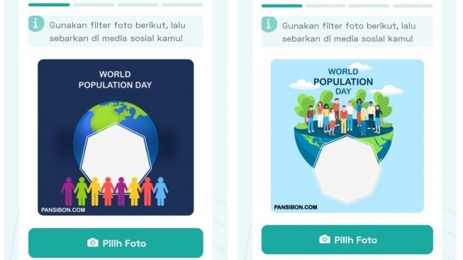 Hari Populasi Sedunia: Bingkai Foto Twibbon Lengkap dengan Sejarah