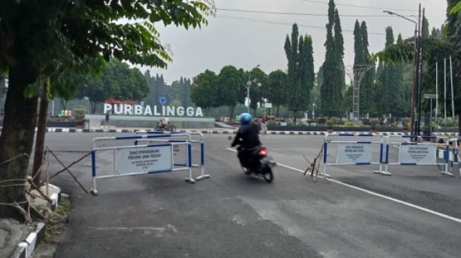 ‘Purbalingga Tiga Hari di Rumah Saja’, Begini Sepinya Hari Pertama