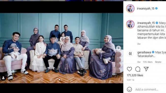 Potret kenangan Irwansyah dengan ayah [Instagram]