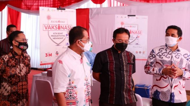 Bank DKI Dukung Program Vaksinasi Pemprov DKI dan OJK