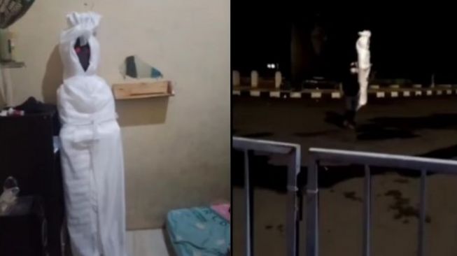 Bonceng Boneka Pocong Covid usai Dicuri dari Pos Polisi, Dedi Tak Nyangka Endingnya Begini