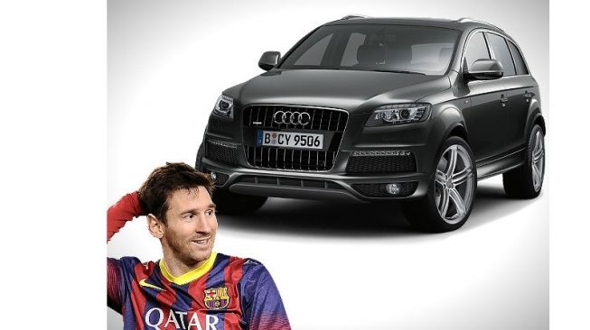 Audi Q7  Lionel Messi (Drivespark)