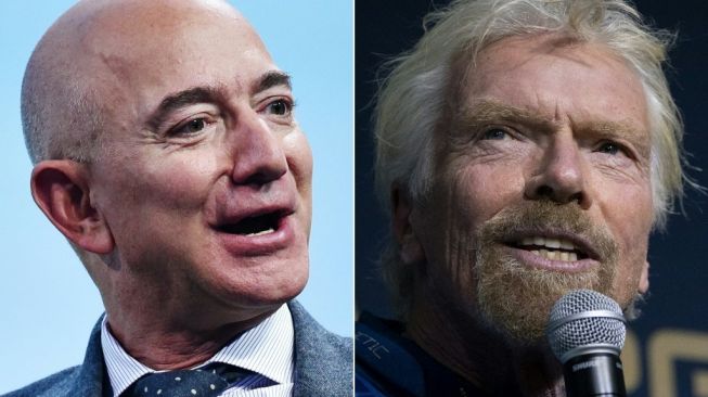 Sudah ke Luar Angkasa, Jeff Bezos dan Sir Richard Branson Bukan Astronot, Ini Alasannya