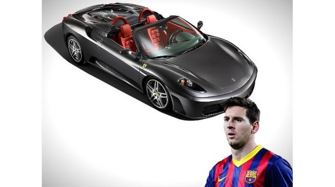 Ferrari F430 Spider Lionel Messi (Drivespark)