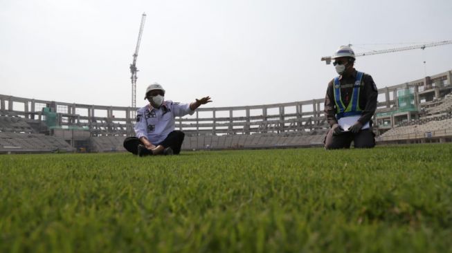 Pengerjaan Dilakukan di Era WH-Andika, Banten Memiliki Stadion Bertaraf Internasional