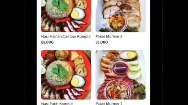 Pria salah pesan menu makanan dari babi (twitter)