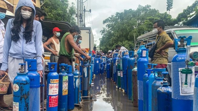 Tak Cuma Indonesia, Oksigen Juga Langka di Myanmar