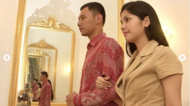 Momen Pedang Pora pernikahan Annisa Pohan dan AHY. [Instagram/annisayudhoyono