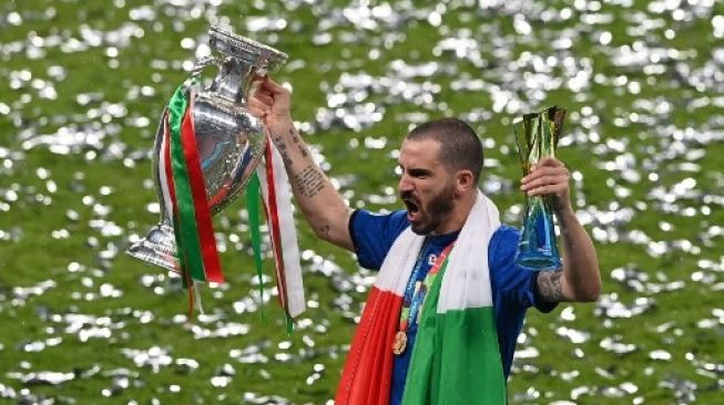 Leonardo Bonucci Jadi Star of the Match Final Euro 2020