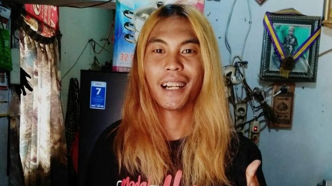 Eko Saiful Nur Amin, sopir ojek online penyandang disabilitas. (dok pribadi  Eko Saiful Nur Amin)