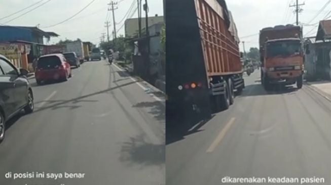 Viral Video Sopir Ambulans Terobos Jalanan Demi Selamatkan Pasien, Ending Nyesek