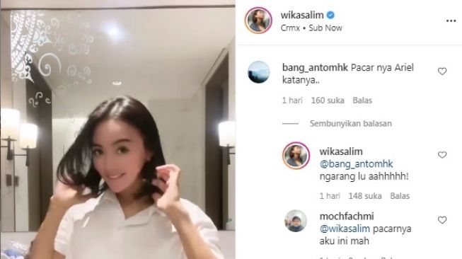 Unggahan Wika Salim [Instagram/@wikasalim]