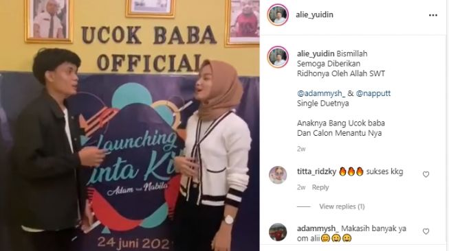 Adam anak Ucok Baba. [Instagram]