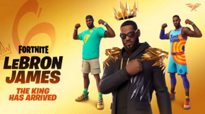 Pebasket LeBron James Akan Hadir di Fortnite