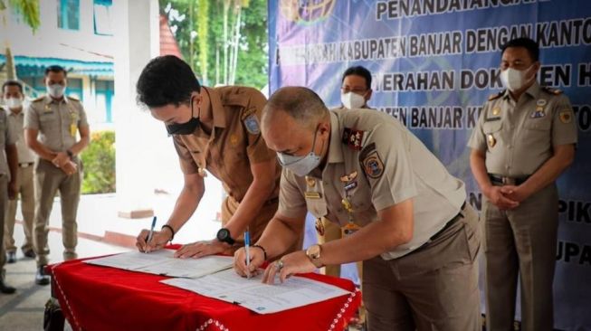 Amankan Aset Tanah, Pemkab Banjar Jalin Kerjasama dengan BPN Kalsel